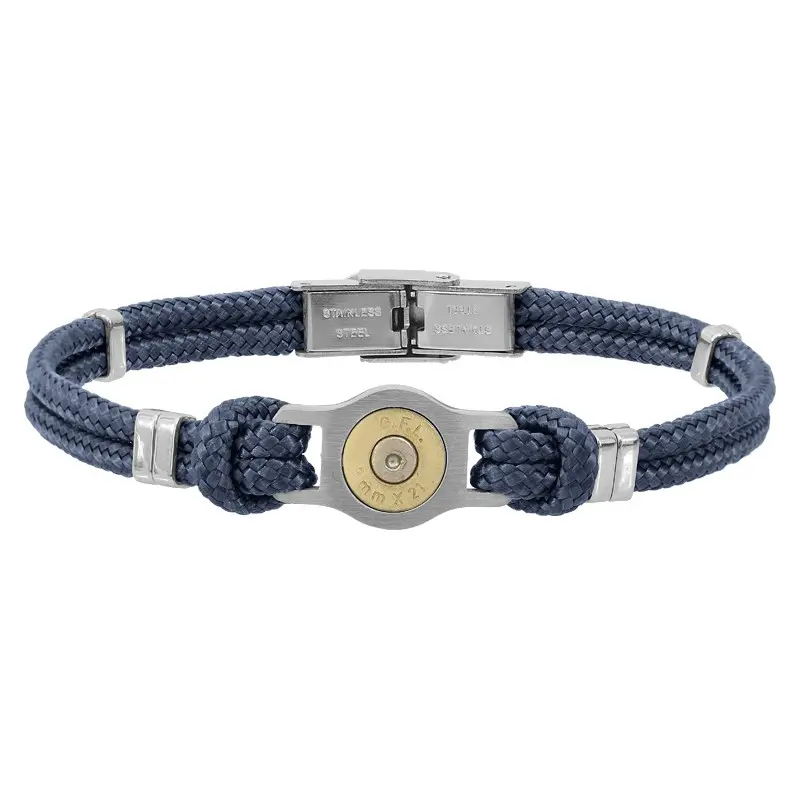 Bracelet acier " bang bang" cordon couleur ELDEN