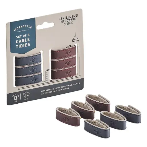 [03431] Cable tidies set of 6 WILD AND WALF